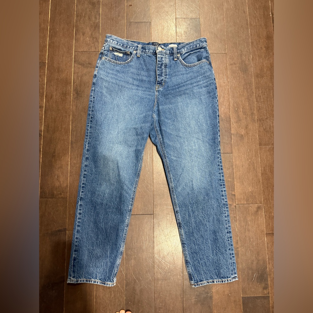 LOFT Women's Blue Straight Leg Jeans